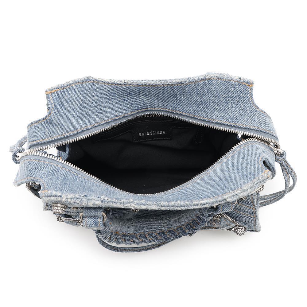 Balenciaga Neo Cagol XS Denim Handbag Shoulder Bag - Picture 6 of 12